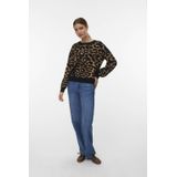 Vero Moda - Siljeanimal - Gebreide Trui - Regular Fit