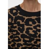 Vero Moda - Siljeanimal - Gebreide Trui - Regular Fit