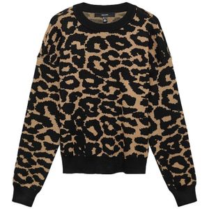 Vero Moda - Siljeanimal - Gebreide Trui - Regular Fit