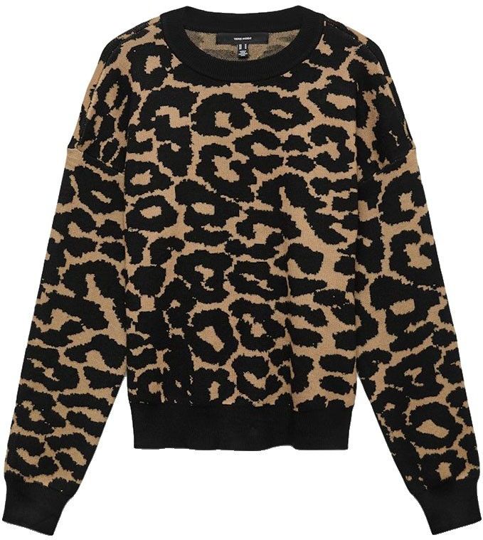 Vero Moda - Siljeanimal - Gebreide Trui - Regular Fit