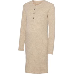 Mlisla - Zwangerschapsjurk - Lange Mouwen - O-hals - Regular Fit