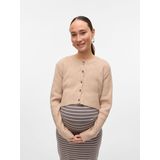 Vest - Regular Fit - O-hals - Lange Mouwen - Voedingsfunctie met Knoop- of Ritssluiting