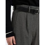 Selected Barrel - Alma Hoge Taille Broek - Tailored Broek - Loose Fit