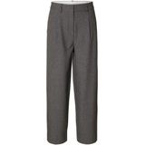 Selected Barrel - Alma Hoge Taille Broek - Tailored Broek - Loose Fit