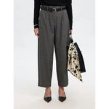 Selected Barrel - Alma Hoge Taille Broek - Tailored Broek - Loose Fit