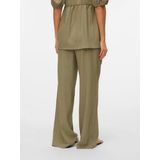 Broek - Wijde Pijpen - Zwart - Katoen - Regular Fit