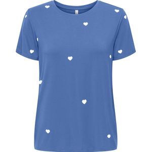 Only Karli Heart Shirt Dames - Maat S