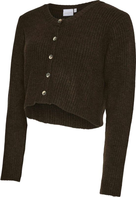 Vest - Regular Fit - O-hals - Lange Mouwen - Voedingsfunctie met Knoop- of Ritssluiting