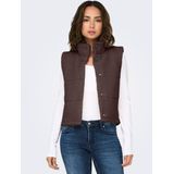 Only - Sandra Teddy Bodywarmer - Bruin - Dames