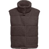 Only - Sandra Teddy Bodywarmer - Bruin - Dames