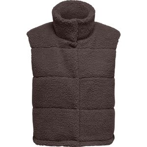 Only - Sandra Teddy Bodywarmer - Bruin - Dames