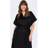 Cardia - Korte Jurk - V-Hals - Mouwloos - Regular Fit - Vleermuismouwen