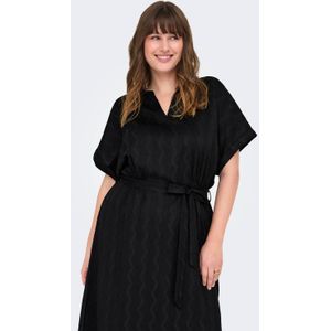 Cardia - Korte Jurk - V-Hals - Mouwloos - Regular Fit - Vleermuismouwen