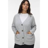 Vero Moda - Curve Boom - Trui - V-hals - Lange Mouwen - Losse Pasvorm