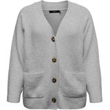 Vero Moda - Curve Boom - Trui - V-hals - Lange Mouwen - Losse Pasvorm