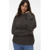 Vero Moda - Curve Boom - Gebreide Pullover - Ronde Hals - Lange Mouwen