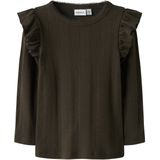 Name It - Longsleeve - Bruin - Voor Meisjes