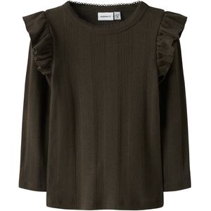 Name It - Longsleeve - Bruin - Voor Meisjes