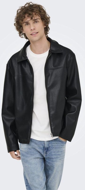 Onsjack - Jas - Polyurethaan - Lange Mouwen - Ritssluiting - Polyester Voering