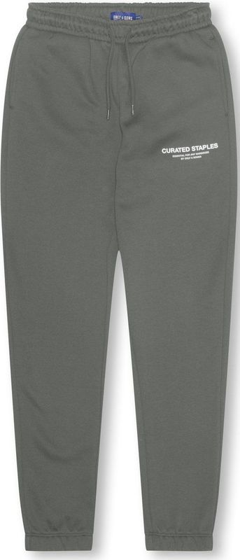 ONLY & SONS - Joggingbroek - Grijs - Sweat - Regular Waist