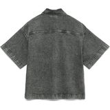 Vero Moda - Jeanshemd - Korte Mouwen - Losse Pasvorm - Knoopsluiting - Blauw