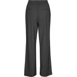 Vero Moda - Vmmaya Goody Mw Straight Pant - Donkergrijs - Dames