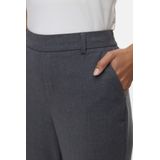 Vero Moda - Vmmaya Goody Mw Straight Pant - Donkergrijs - Dames