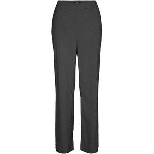Vero Moda - Vmmaya Goody Mw Straight Pant - Donkergrijs - Dames
