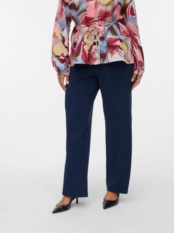 Vmcbecky - High Waist - Broek met Wijde Pijpen