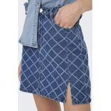 Jacqueline de Yong - Jdyemilie Midwaist Skirt - Medium Blue Denim - Rok