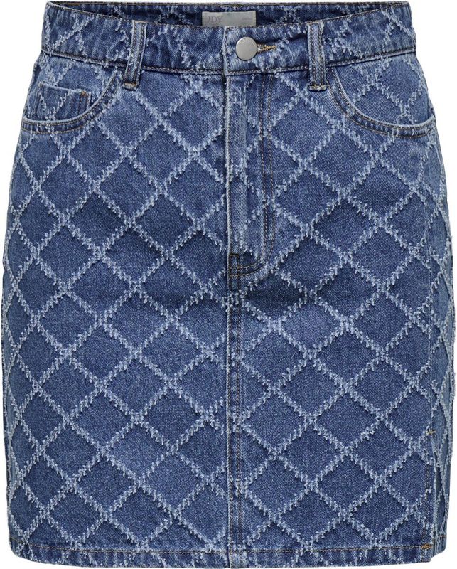 Jacqueline de Yong - Jdyemilie Midwaist Skirt - Medium Blue Denim - Rok