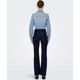 Jacqueline de Yong - Jdymoon Hw Bootcut - Jeans - Dark Blue Denim