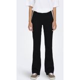 JDY - JDYMOON - Flared Jeans - Zwart - Hoge Taille