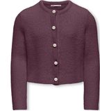 Kids Only - Kogpiumo Petra - Gebreid Vest - Bordeaux