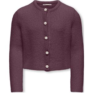Kids Only - Kogpiumo Petra - Gebreid Vest - Bordeaux