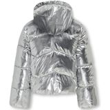 KIDS ONLY GIRL gewatteerde jas zilver