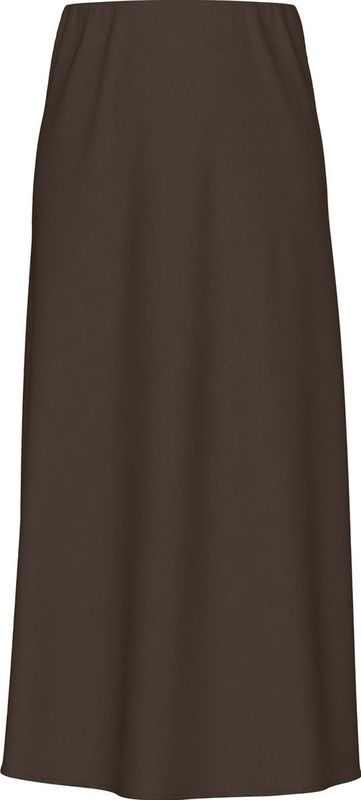 PIECES Rok 'PCFRANAN'  donkerbruin