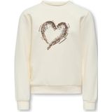 ONLY - Sweatshirt - Nachtblauw - Met Pailletten - Lange Mouw