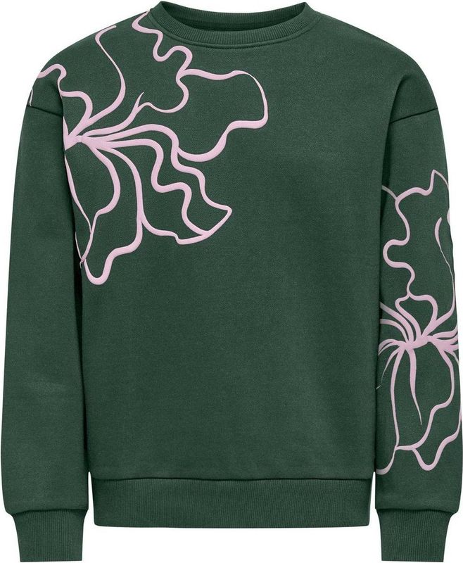 KIDS ONLY - KOGODESSA - Sweatshirt - Pineneedle - Lange Mouwen