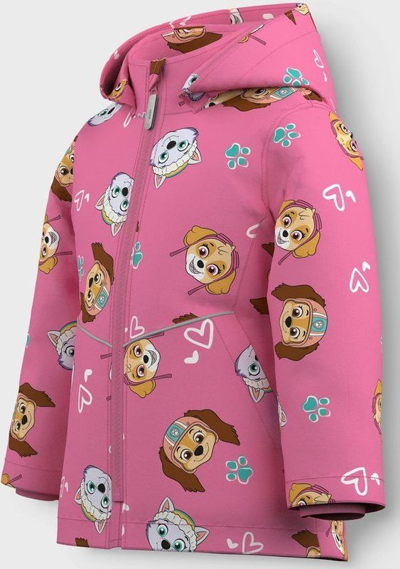 Paw Patrol - Jas - Kinderen - Met Afneembare Capuchon - Lange Mouwen - Polyester Voering