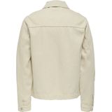 Shacket - Licht - Katoen - Gespreide Kraag - Ritssluiting - Borstzakken