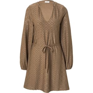 JDY - JDYCATHINKA - Jurk - Olijfgroen - Korte Lengte - Pofmouwen