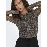 Only - Onlnova Mesh Top - Dames T-shirt - Sierra/breaker Leo