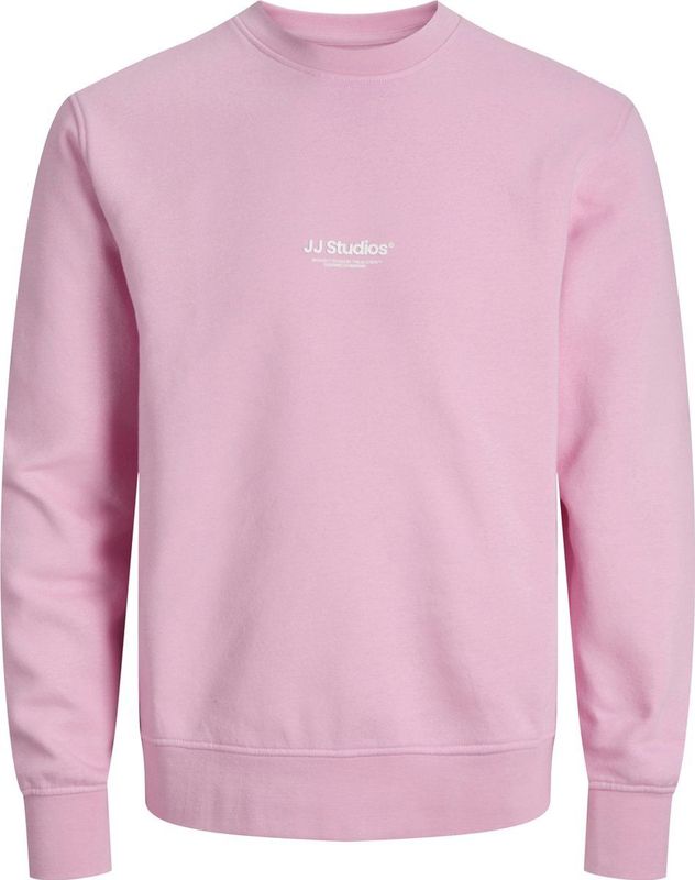 Jack & Jones - JJESoho - Sweatshirt - Lichtroze / Wit