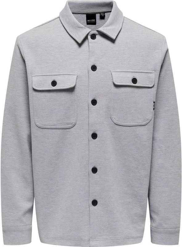 Only & Sons - ONSNEW KODYL - Overhemd - Lichtgrijs