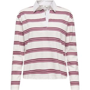 Jacqueline de Yong - Jdydarling Polo Shirt - T-shirt - Cloud Dancer/mix Colors