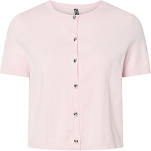 Pieces - Gemêleerd Vest - Roze - Knitwear