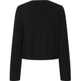 Pcorina - Gebreid Vest - Ronde Hals - Lange Mouwen - Knoopsluiting - Soepelvallende Pasvorm