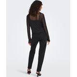 Onlhilen - Top - O-hals - Lange Mouwen - Slim Fit - Strass Steentjes