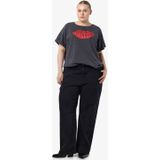 NOISY MAY - NMYOLANDA NW WIDE JNS - Jeans - Zwart - Regular Waist